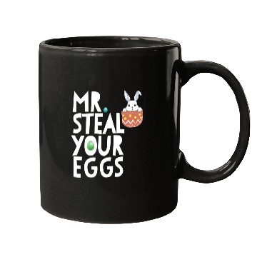 Discover Mr Steal Your Eggs Kids Easter Sunday Funny Easter Mugs