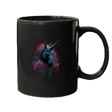 Discover roses unicorn Mugs