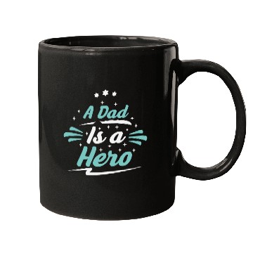Discover a dad is a hero, Father's Day Mugs
