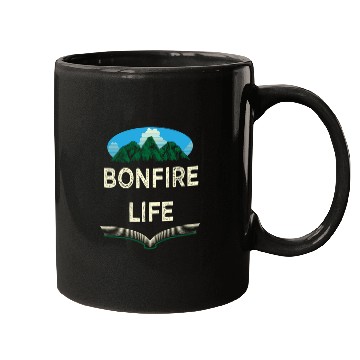 Discover Bonfire Life Camping Wildlife Camper Outdoor Natur Mugs