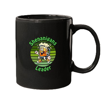 Discover Shenanigans Leader Funny For St.Patrick Day Mugs