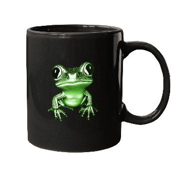 Discover cute tree frog green Mugs