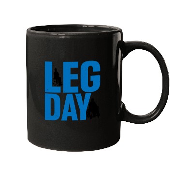 Discover Leg Day Handicapped Wheelchair 24 Mugs
