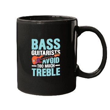 Discover Bass Guitarists Avoid Too Much Treble Mugs