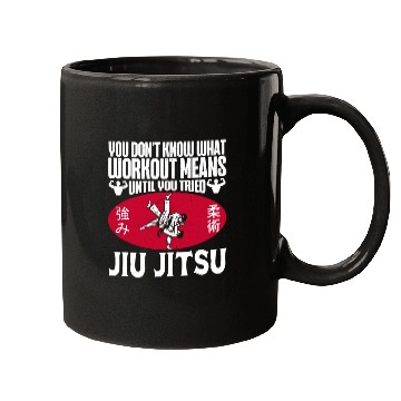 Discover Brazilian Jiu Jitsu MMA Bjj Hugger Mugs
