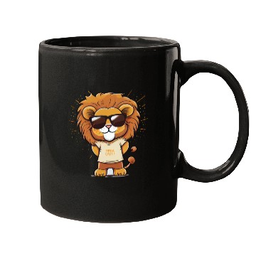 Discover lion Mugs