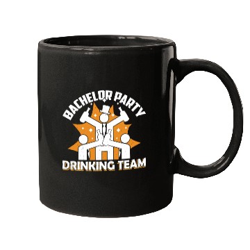 Discover Bachelor Party Drinking Team Bride Groom Mugs
