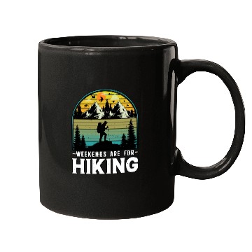 Discover Weekends Are For Hiking Nature Camping Mugs
