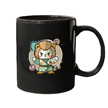 Discover Lion kimono Mugs