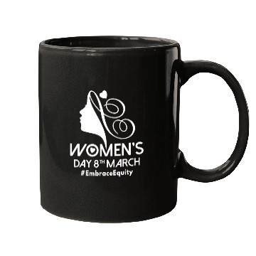 Discover International Women's Day 8 March IWD Embrace Mugs