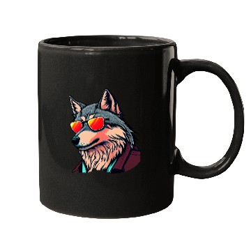 Discover Wolf the Cool Mugs