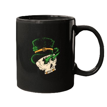 Discover st patrick's skull Mugs