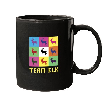 Discover Team Elk Mugs