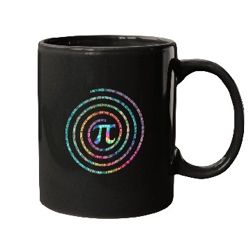 Discover Pi day 2023 spiral art Mugs