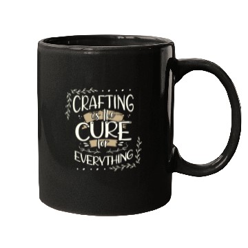 Discover Crafter Gift Cats are the Cure for Everything Mugs