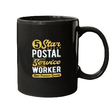 Discover 5-Star Postal Service Worker Mugs