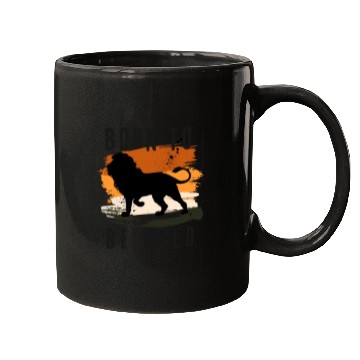 Discover Born to be wild Lion Animal Design Mugs
