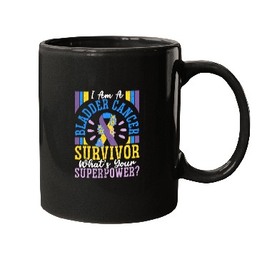 Discover Bladder Cancer Survivor Bladder Cancer Awareness Mugs