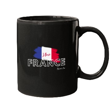 Discover I love France Mugs
