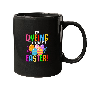 Discover Easter Colorful Egg Dye Rabbit Egg Hunt Mugs