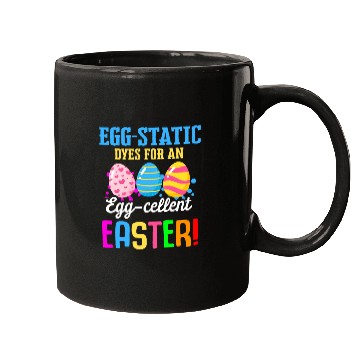 Discover Easter Colorful Egg Dye Rabbit Egg Hunt Mugs