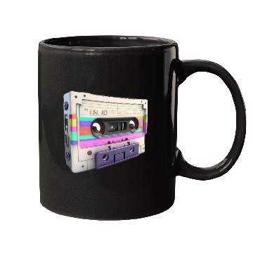 Discover 80s Music Cassette Tape : 3D, Neon, 80s songs Mugs