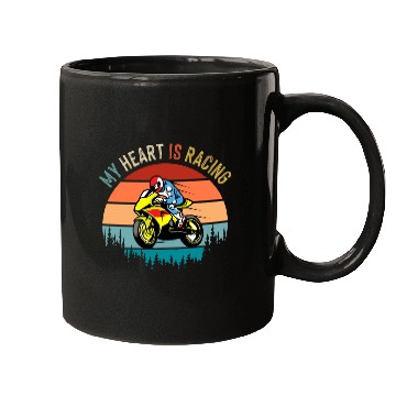Discover Retro Vintage Motorcycle Racing Mugs