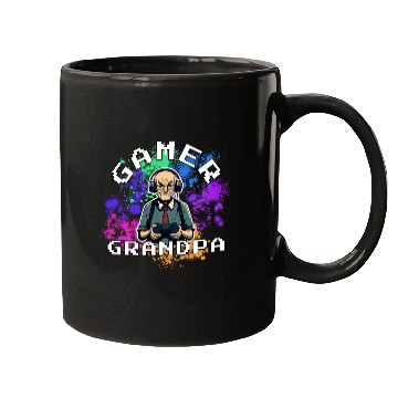 Discover Gamer Grandpa Mugs