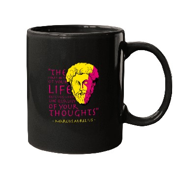 Discover Marcus Aurelius Stoic Philosophy Quote Mugs