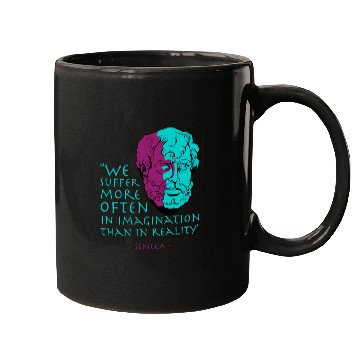 Discover Seneca Stoic Philosophy Quote Mugs