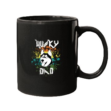 Discover Husky Dad Mugs