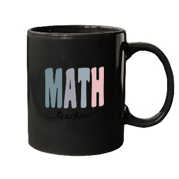 Discover Math Teacher Gift Matching Teacher Squad Mugs