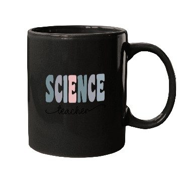Discover Science Teacher Gift Matching Teacher Squad Mugs