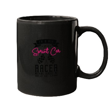 Discover Sprint Car Dirt Track Racing Mugs