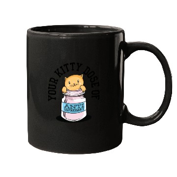 Discover Antidepressant Kitten Medicine Cat Owner Mugs