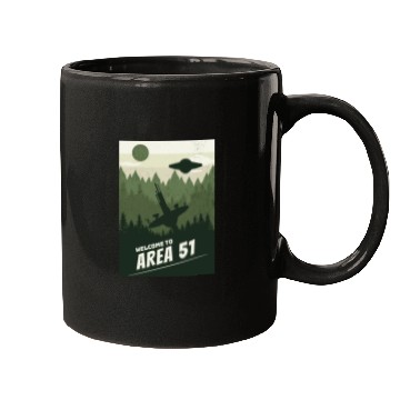 Discover Welcome To area 51 Mugs
