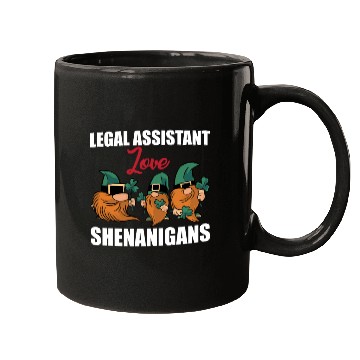 Discover Legal Assistant Love Shenanigans St. Patricks Day Mugs