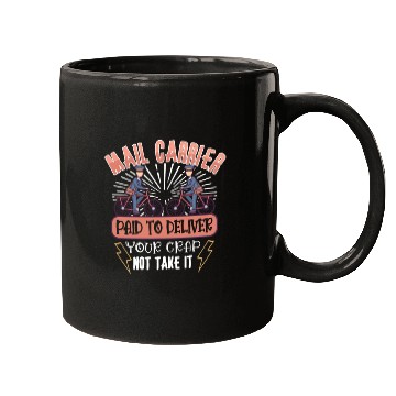 Discover Postal Worker Mail Lady Mail Carrier Postal Mugs