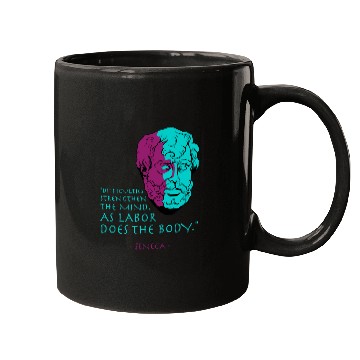 Discover Seneca Stoic Philosophy Quote Mugs