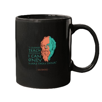Discover Socrates Stoic Philosophy Quote Mugs