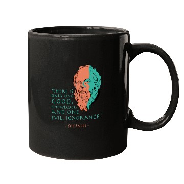 Discover Socrates Stoic Philosophy Quote Mugs
