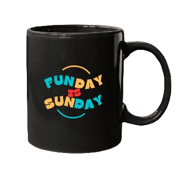 Discover Sunday Funday Mugs