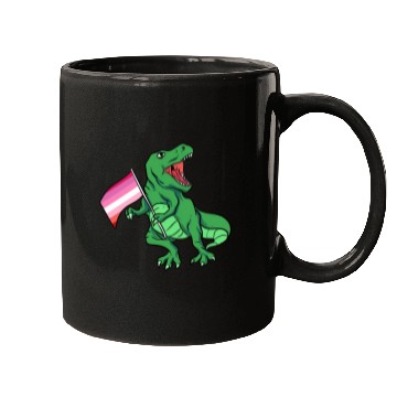 Discover Lesbian T-Rex Mugs