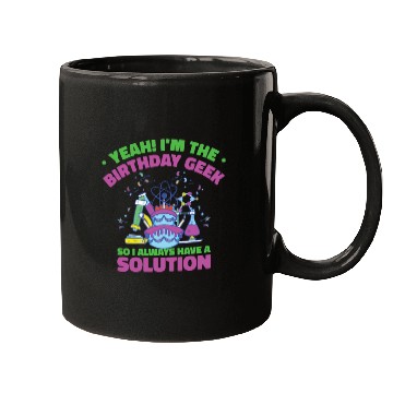 Discover Science Theme Birthday Party Chemistry Scientist Mugs