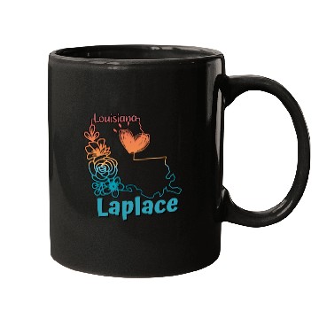 Discover I love my home town Laplace Louisiana Mugs