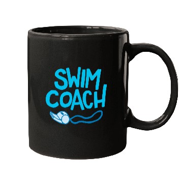 Discover Swim Coach Swimming Mugs