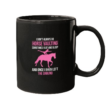 Discover Funny Equestrian Horse Vaulting Mugs