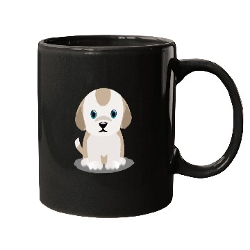 Discover Cute and Adorable Light Brown Puppy Mugs