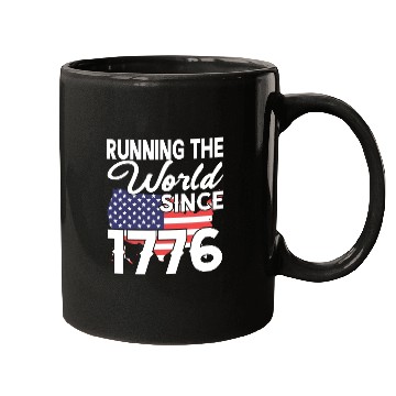 Discover Running The World Since 1776 Mugs