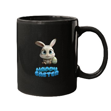 Discover Funny Cute Happy Easter Bunny Mugs